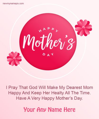 Mother’s Day Blessing Pictures Editor Online Free Name Wishes